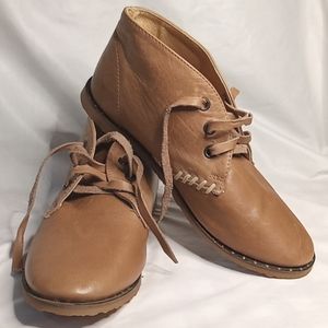 leather ankle booties Musse & Cloud